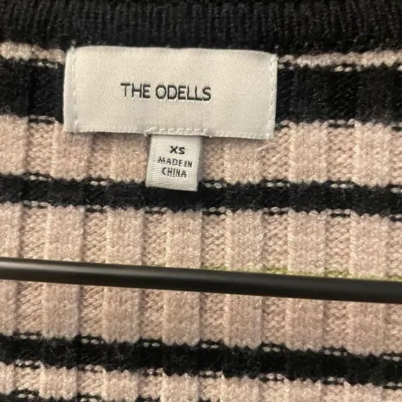 The Odells Felicity Overcoat Striped Duster Cardigan Sweater Size XS - Picture 6 of 9